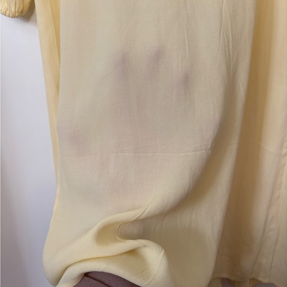 ARITZIA WILFRED DRESS - XS - LIGHT YELLOW - Picture 5 of 7